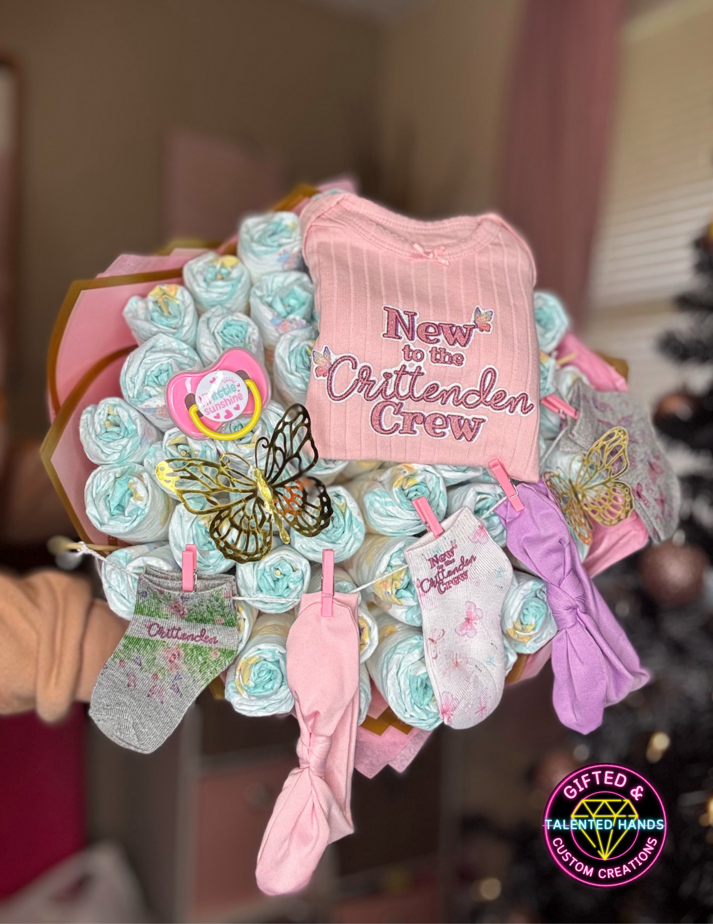 Diaper Bouquet