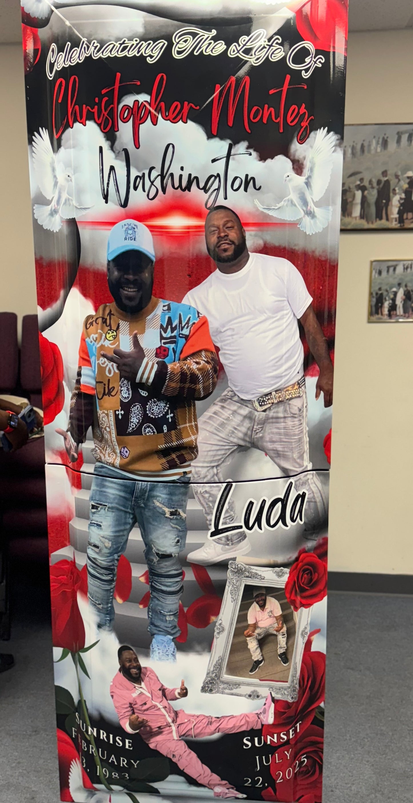 Custom Casket Wrap