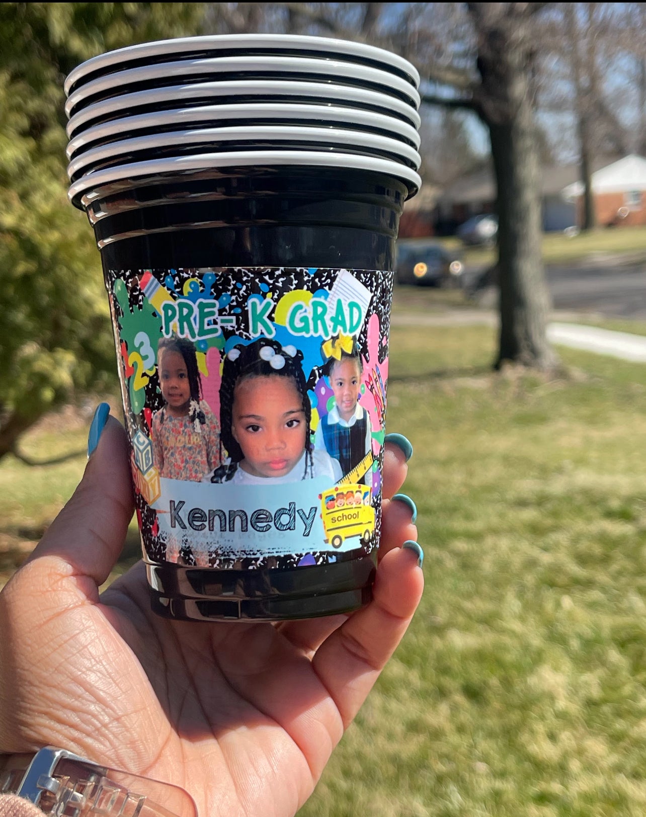 Custom Plates, Napkins & Cups