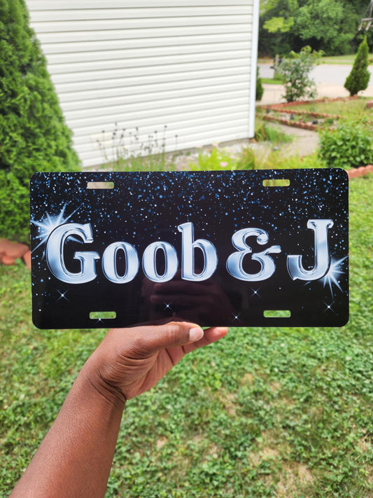 Decorative license plate