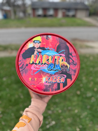 Personalized popcorn tin