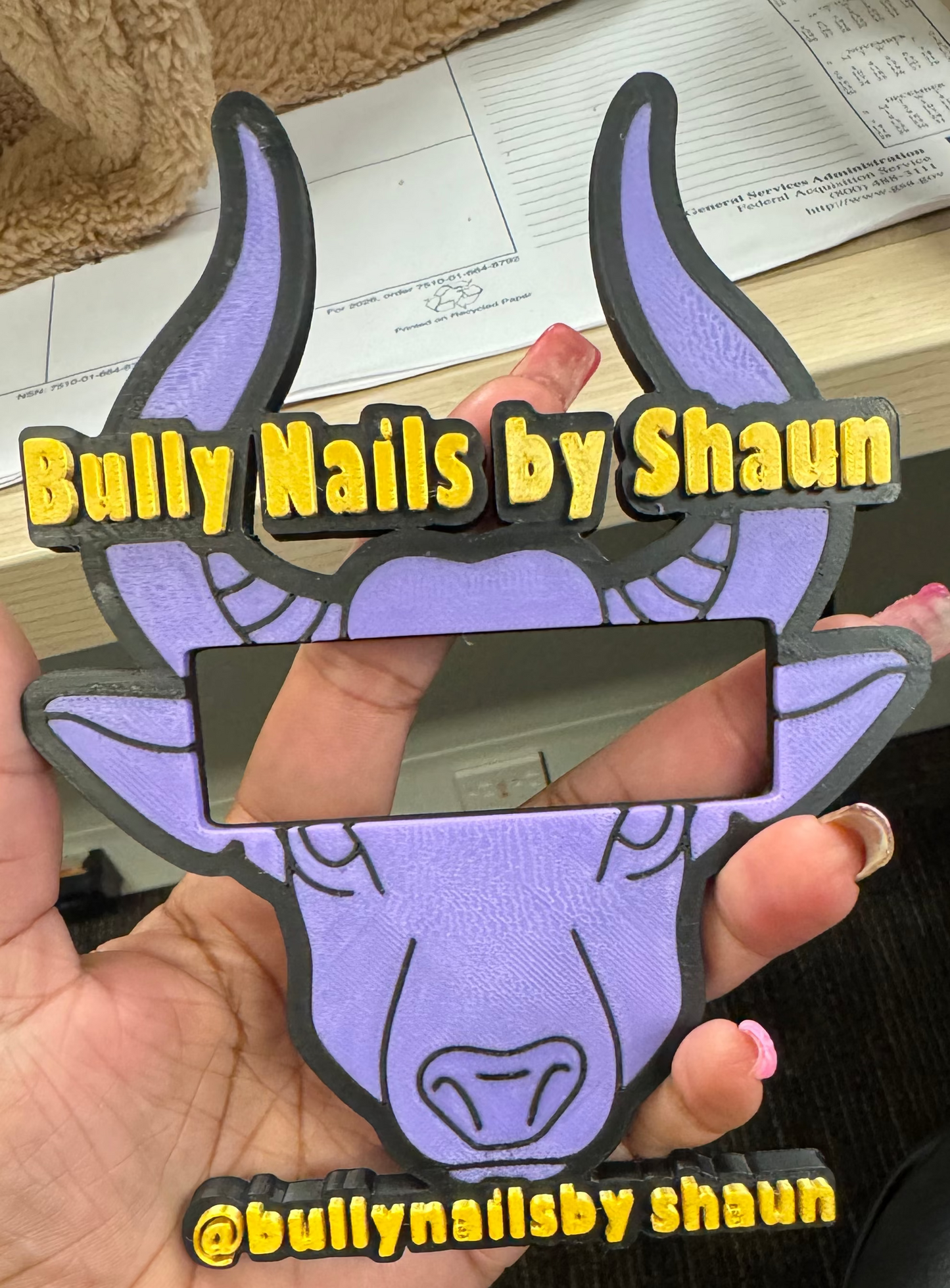 Nail Artist Photo prop