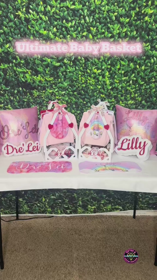 3D Printed Baby Crate Gift Set