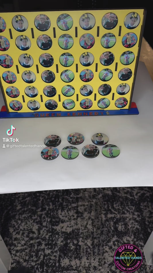 Custom connect 4 game